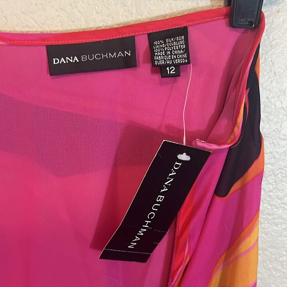 NWT Dana Buchman size 12 💯 % SILK - Picture 6 of 6